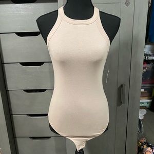 LIME BLUE THONG BODYSUIT NWT